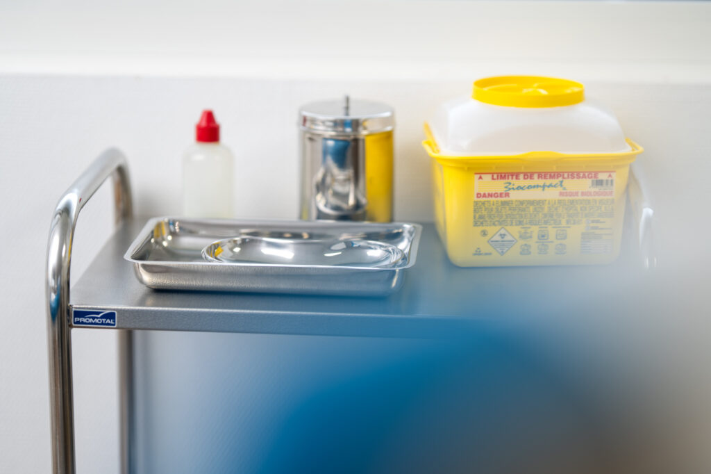 Matériel d'un médecin