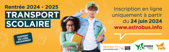 Inscription rentrée transport scolaire