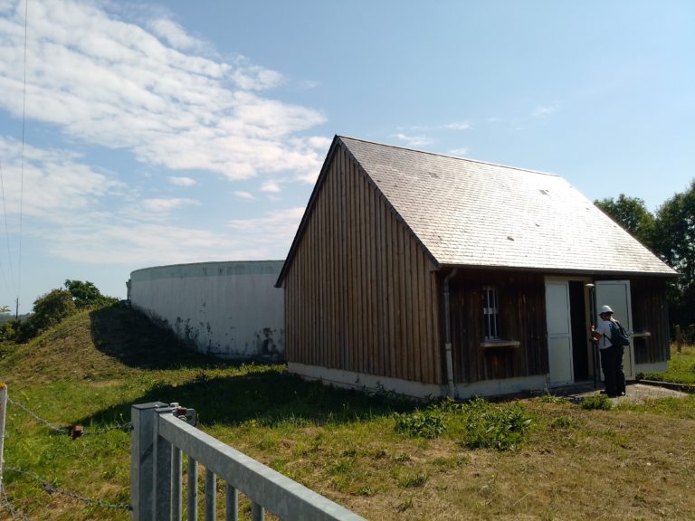Réservoir de la Trabière à Courtonne-la-Meurdrac